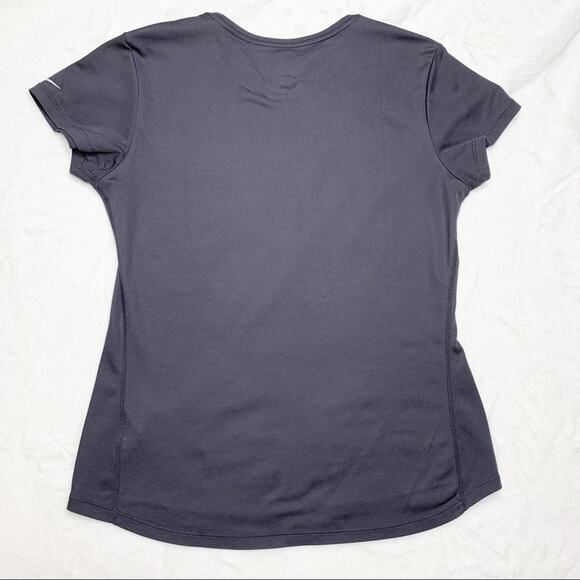 NIKE DRI-FIT Gray Short Sleeve Running Zoom Tee size Medium - Picture 4 of 11